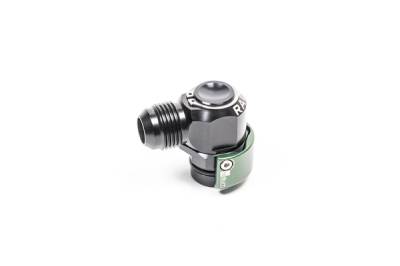 RADIUM Engineering - RADIUM Engineering 20-0748 V2 QUICK CONNECT 19MM MALE TO 10AN MALE 90DEG