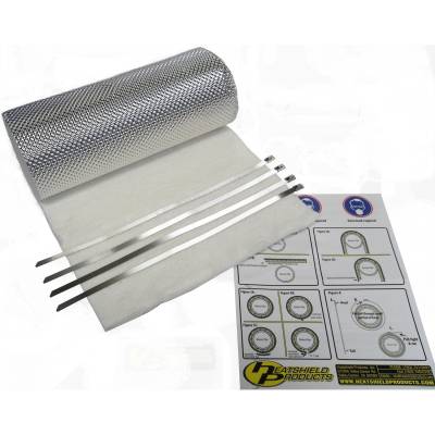 Heatshield Products - Heatshield Products 177201 Exhaust Heat Shield Damper Kit