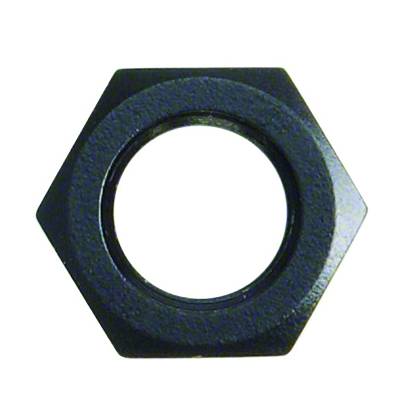 SpeedFx - SpeedFX 560631BK Nut Bulkhead -6AN Black Anodized Aluminum