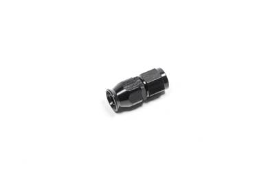 RADIUM Engineering - RADIUM Engineering 14-0631 6AN Hose END Straight PTFE Black