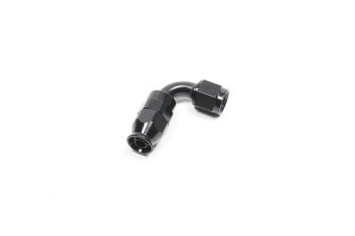 RADIUM Engineering - RADIUM Engineering 14-0633 6AN Hose End 90-DEG PTFE Black