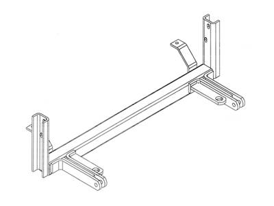 Blue Ox - Blue Ox BX2902 Tow Bar Base Plate for 1999-2004 Landrover Discovery
