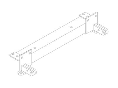 Blue Ox - Blue Ox BX3721 Tow Bar Base Plate for 90-95 Toyota 4Runner 4WD
