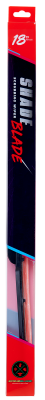Scrubblade - Scrubblade CBR1800 18" 450mm Red Silicone Shadeblade Wiper Blade