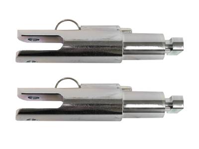 Blue Ox - Blue Ox BX88381 Removable Attachment Tab Kit SF/SB 1 Hole Pair