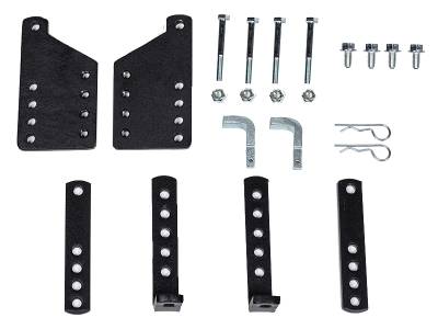 Blue Ox - Blue Ox BXW4074 TrackPro/2-Point Hitch Accessory 2 Backing Plates 2 L Bracket