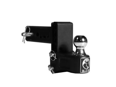 Blue Ox - Blue Ox BXH12241 4" Drop/Rise 2.5" Receiver Rated To 12K
