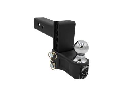 Blue Ox - Blue Ox BXH10141 4" Drop/Rise 2" Receiver Rated To 10K 13.00L x 12.40W x 7.00H