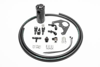 RADIUM Engineering - RADIUM Engineering 20-0563-FL Catch Can Kit CCV Cadillac CTS-V Fluid Lock