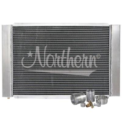 Northern Radiator - Northern Radiator 204115B 3 Row Custom Radiator Kit All Aluminum