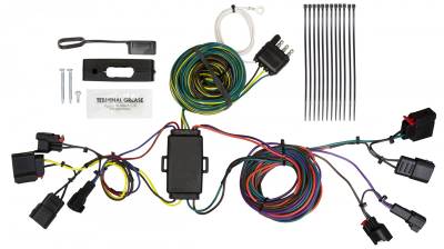 Blue Ox - Blue Ox BX88406 EZ Light Harness for 14-21 Grand Cherokee & 22 WK w/Tow
