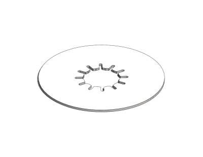 Blue Ox - Blue Ox BXR9004 5th Wheel Lube Plate 10" HDPE KIT