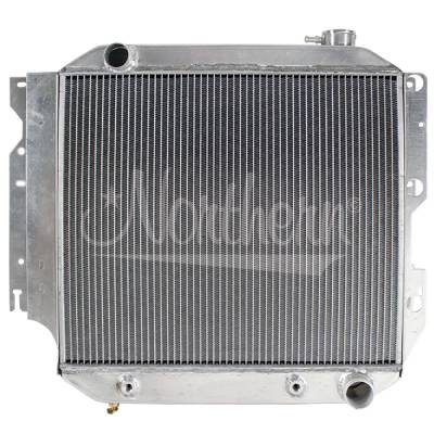 Northern Radiator - Northern Radiator 205088 Muscle Car Radiator 21 x 21 x 3 1/8