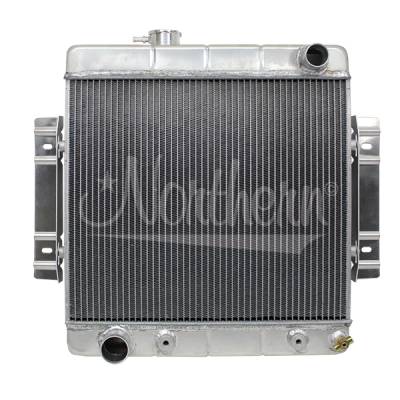 Northern Radiator - Northern Radiator 205155 Ford/Mopar 20.25 x 19.75 Downflow Hotrod Radiator