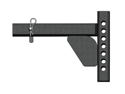 Blue Ox - Blue Ox BXW4088 TrackPro Trailer Receiver Hitch Mount 2" Receiver 7 Hole