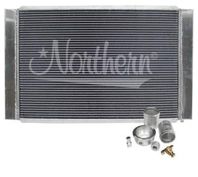 Northern Radiator - Northern Radiator 209687B 3 Row Custom Radiator Kit All Aluminum