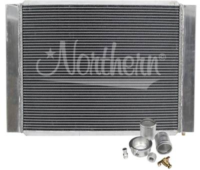 Northern Radiator - Northern Radiator 209686B 3 Row Custom Radiator Kit All Aluminum