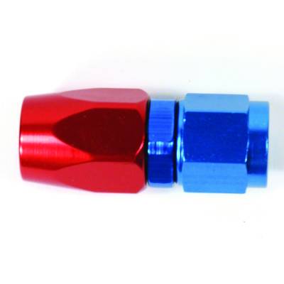 SpeedFx - SpeedFX 511200 Hose End Fitting -12AN Straight Red/Blue Aluminum EACH