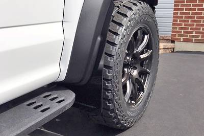 Rally Armor - Rally Armor MF53-UR-BLK/DGRY Black Mud Flap Dark Grey Logo