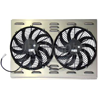 Northern Radiator - Northern Radiator Z40006 Dual 12" Fan/Shroud Combo