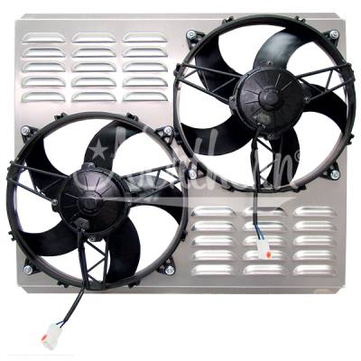 Northern Radiator - Northern Radiator Z40075 Dual 11" Hurricane Electric Fan