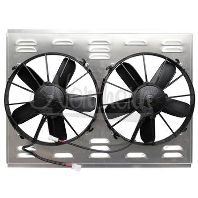 Northern Radiator - Northern Radiator Z40076 Dual 12" Hurricane Electric Fan
