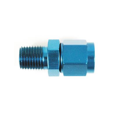 SpeedFx - SpeedFX 560451 Coupler Fitting Straight -4AN Swivel Blue Anodized EACH