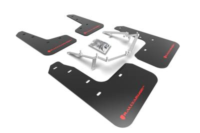 Rally Armor - Rally Armor MF71-UR-BLK/RD Black Mud Flap Red Logo
