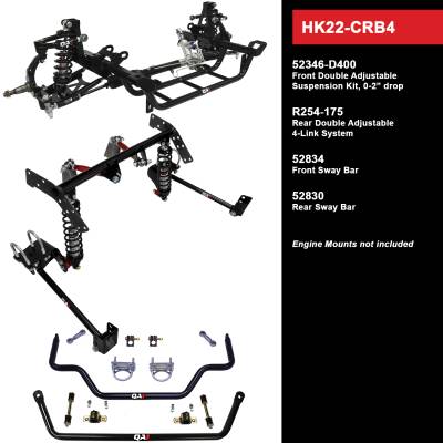 QA1 - QA1 HK22-CRB4 Level-2 Handling Kit for Mopar B-Body