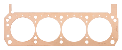 SCE Gaskets - SCE Gaskets P360643R 4.06x.043 Copper Head Gasket Right Side for Ford 289-351W