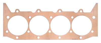 SCE Gaskets - SCE Gaskets P407750B Sonny 5.0 BC 4.77x.050 Copper Head Gasket for Chevy BBC
