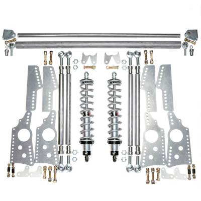 QA1 - QA1 R170-110 HD Pro Rear Drag 4-Link System Single Adjust 110lb Springs
