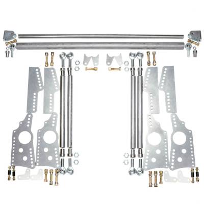 QA1 - QA1 R070-000 HD Pro Rear Drag 4-Link System w/o Shocks w/o Springs