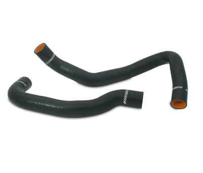Mishimoto - Mishimoto MMHOSE-240SX-89KABK Silicone Hose Kit Black for 89-98 240SX w/KA