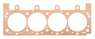 SCE Gaskets - SCE Gaskets P546262L 18Bolt 4.630x.062 Copper Head Gasket Left Side Ford C460