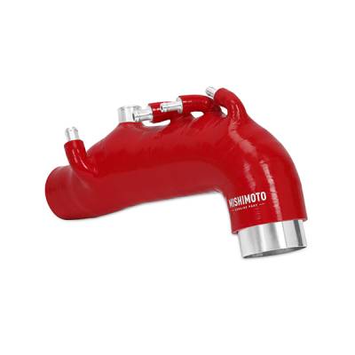 Mishimoto - Mishimoto MMHOSE-SUB-08IHRD Red Silicone Induction Hose for 08-14 Subaru WRX