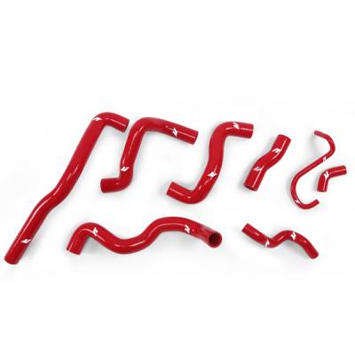 Mishimoto - Mishimoto MMHOSE-TINY-07RD Silicone Radiator Hose Kit for 07-11 Mini Red
