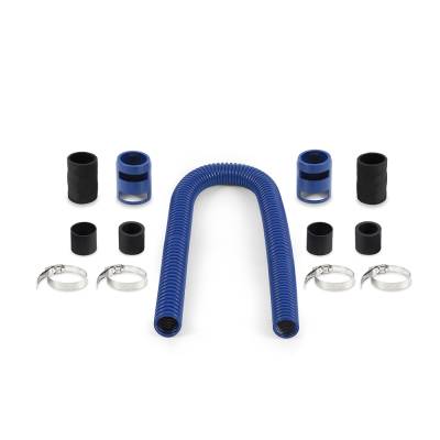 Mishimoto - Mishimoto MMAH-U36BL 36" Universal Flexible SS Radiator Hose Kit Blue