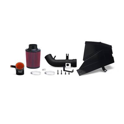 Mishimoto - Mishimoto MMAI-CIV-06SIHWBK Air Intake 06-11 Civic Si Wrikle Black w/Heatshield