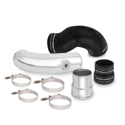 Mishimoto - Mishimoto MMICP-F2D-17CBK Intercooler Pipe Kit Black Cold-side for 17+ Ford 6.7L
