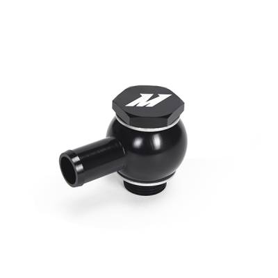 Mishimoto - Mishimoto MMBB-STBK Banjo Fitting w/Bolt M20 x 5/8 Straight Black