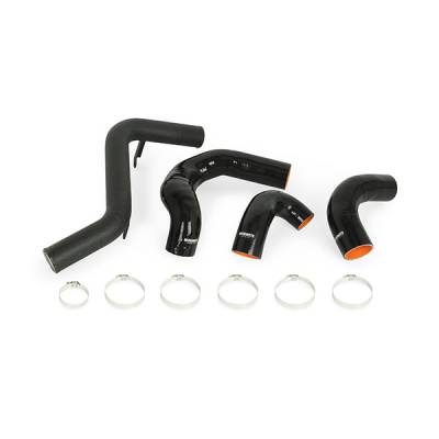 Mishimoto - Mishimoto MMICP-FOST-13KWBK Focus ST IC Pipe Kit 13-18 Wrinkle Black