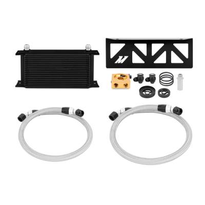 Mishimoto - Mishimoto MMOC-BRZ-13TBK Black Thermostatic Oil Cooler for 13-21 BRZ/FR-S
