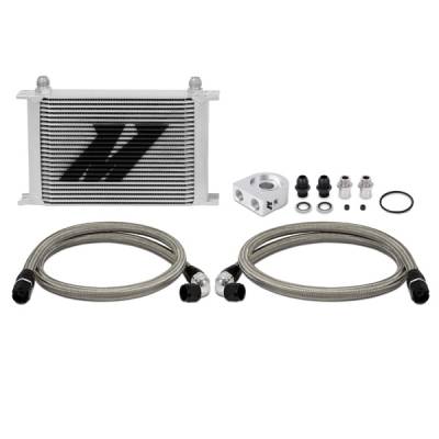 Mishimoto - Mishimoto MMOC-UH Universal Silver Oil Cooler Kit 25 Row