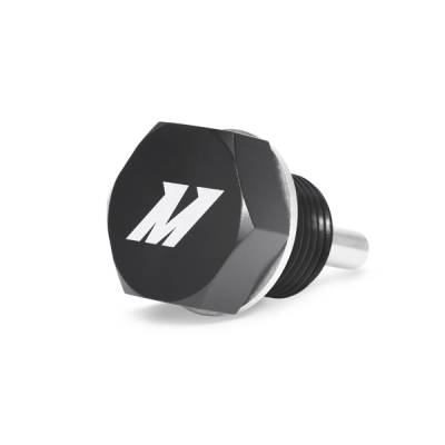 Mishimoto - Mishimoto MMODP-1815B Magnetic Oil Drain Plug M18 x 1.5 Black