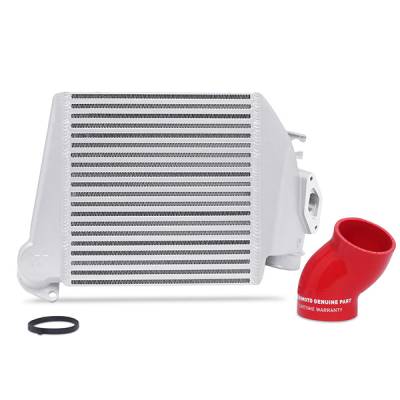 Mishimoto - Mishimoto MMTMIC-WRX-08SLRD Top-Mount Intercooler Red Hoses for 08-14 Subaru WRX