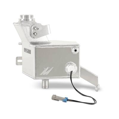 Mishimoto - Mishimoto MMRT-RAM-13N Aluminum Degas Tank Natural for 13-18 RAM 6.7L Cummins