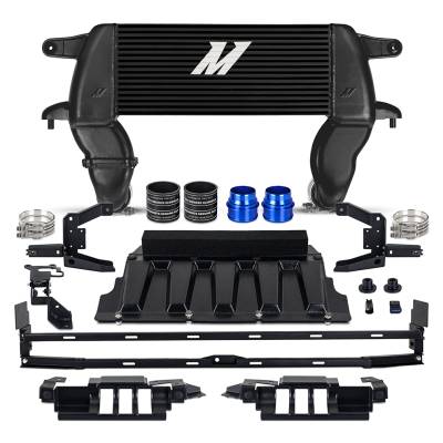 Mishimoto - Mishimoto MMINT-BR-21HBK High-Mount Intercooler for 2021+ Ford Bronco 2.3L/2.7L