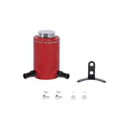 Mishimoto - Mishimoto MMRT-PSAWRD Aluminum Power Steering Reservoir Tank Wrinkle Red