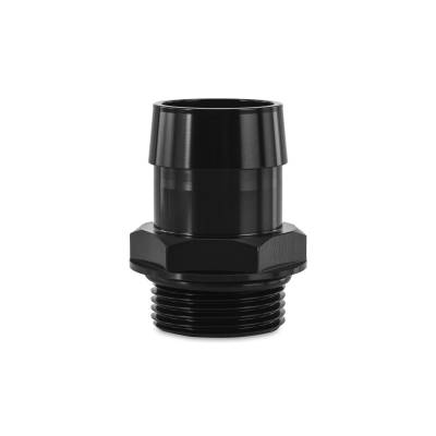 Mishimoto - Mishimoto MMFT-16ORB-114BK -16ORB To 1.25" Hose Barb Aluminum Fitting Black